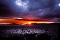 Sunset over Athens
