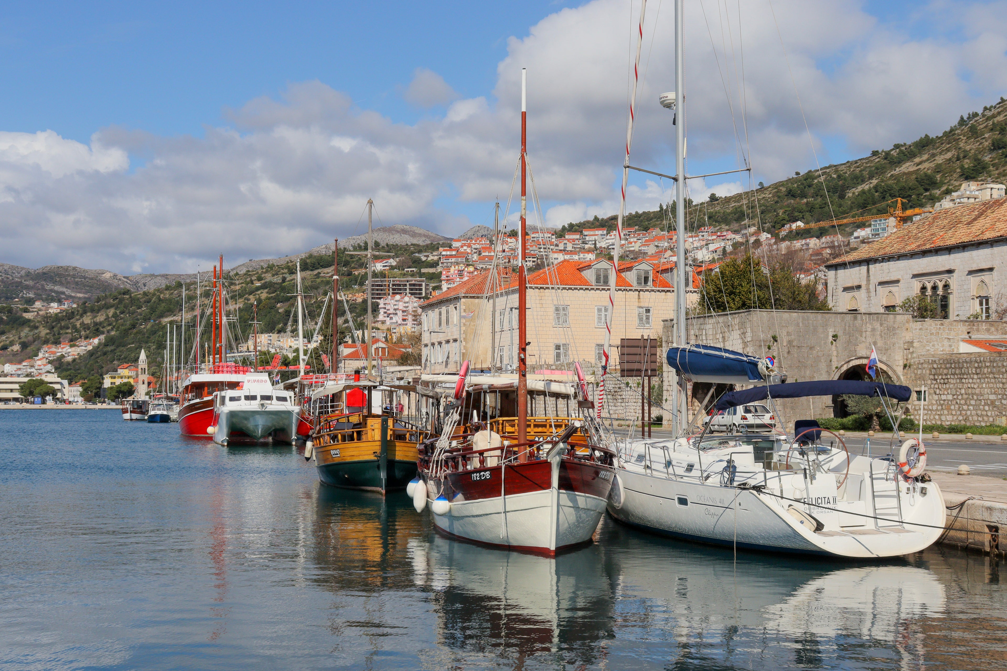 Dubrovnik Harbor, Croatia – Fine Art Coastal Photography Print