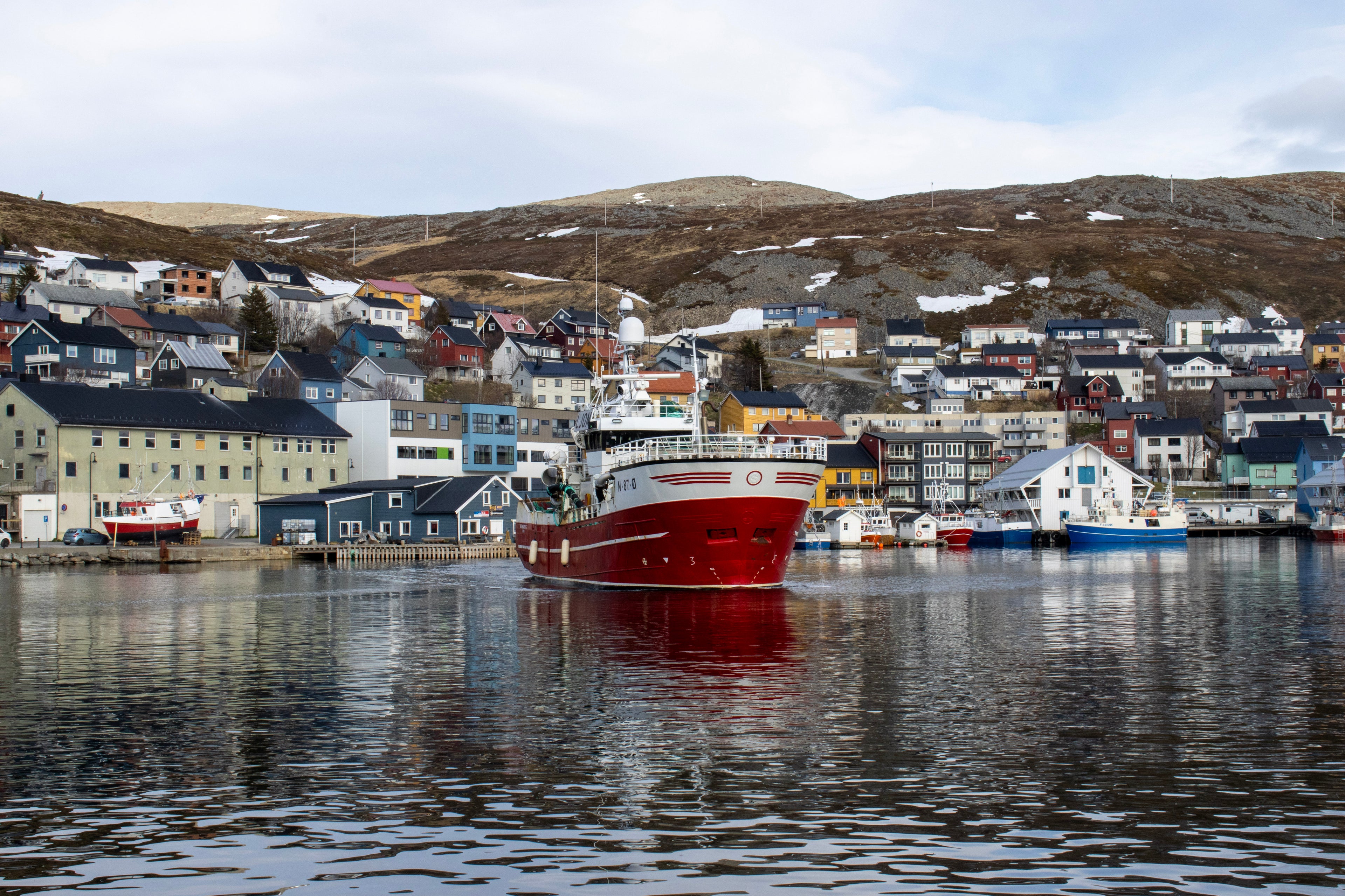 Honningsvåg Harbor, Norway – Fine Art Coastal Photography Print