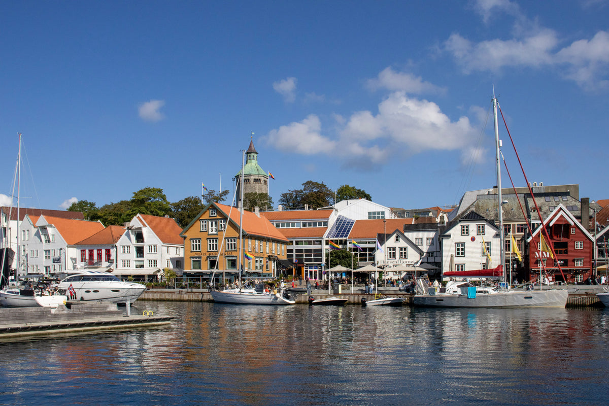 Stavanger Harbor Panorama – Norway's Historic Waterfront