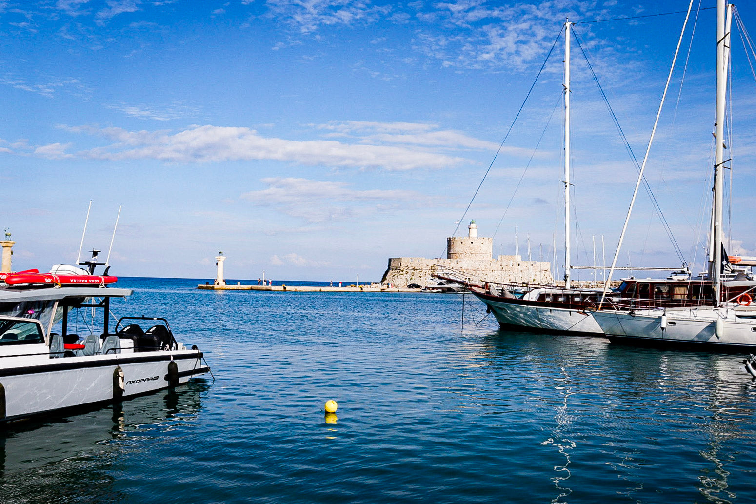 Rhodes Harbor, Greece