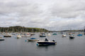 Portsmouth Harbour Marina, England – Sailboats Beneath Dramatic Coastal Skies | Original Travel Photography Wall Art