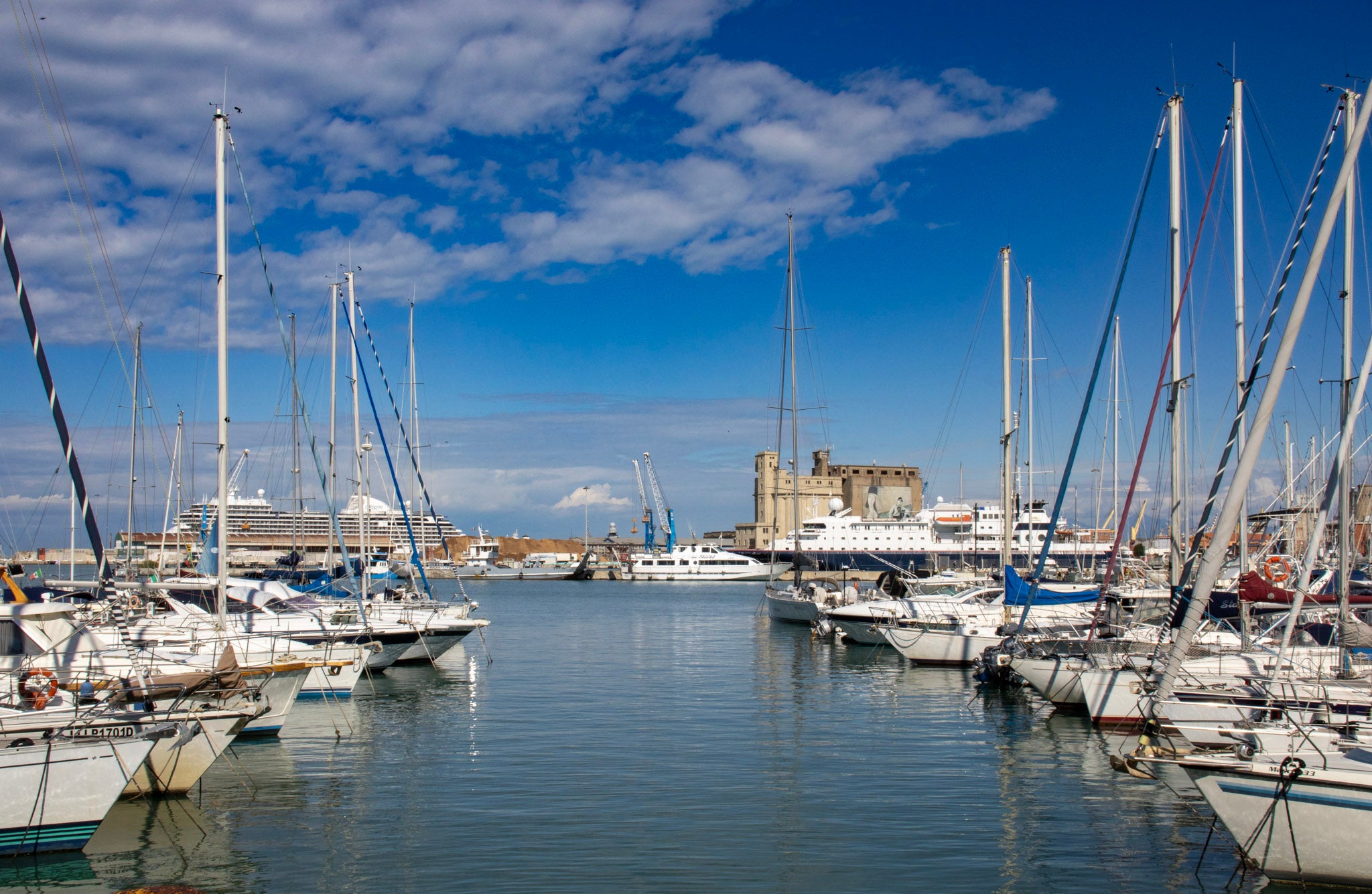 Livorno Harbor, Italy – Mediterranean Marina & Sailing Yachts | Original Travel Photography Wall Art
