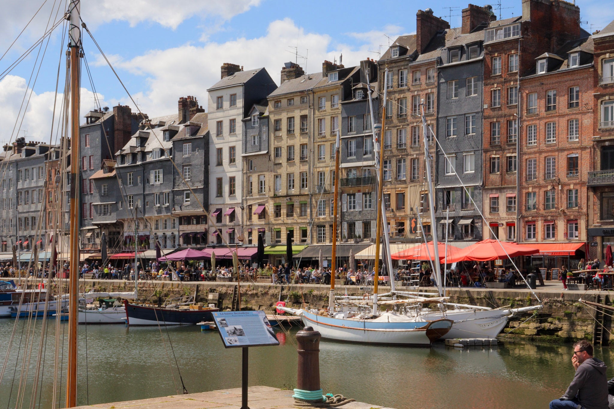 Honfleur Marina, France – Historic Waterfront & Sailing Boats | Original Travel Photography Wall Art
