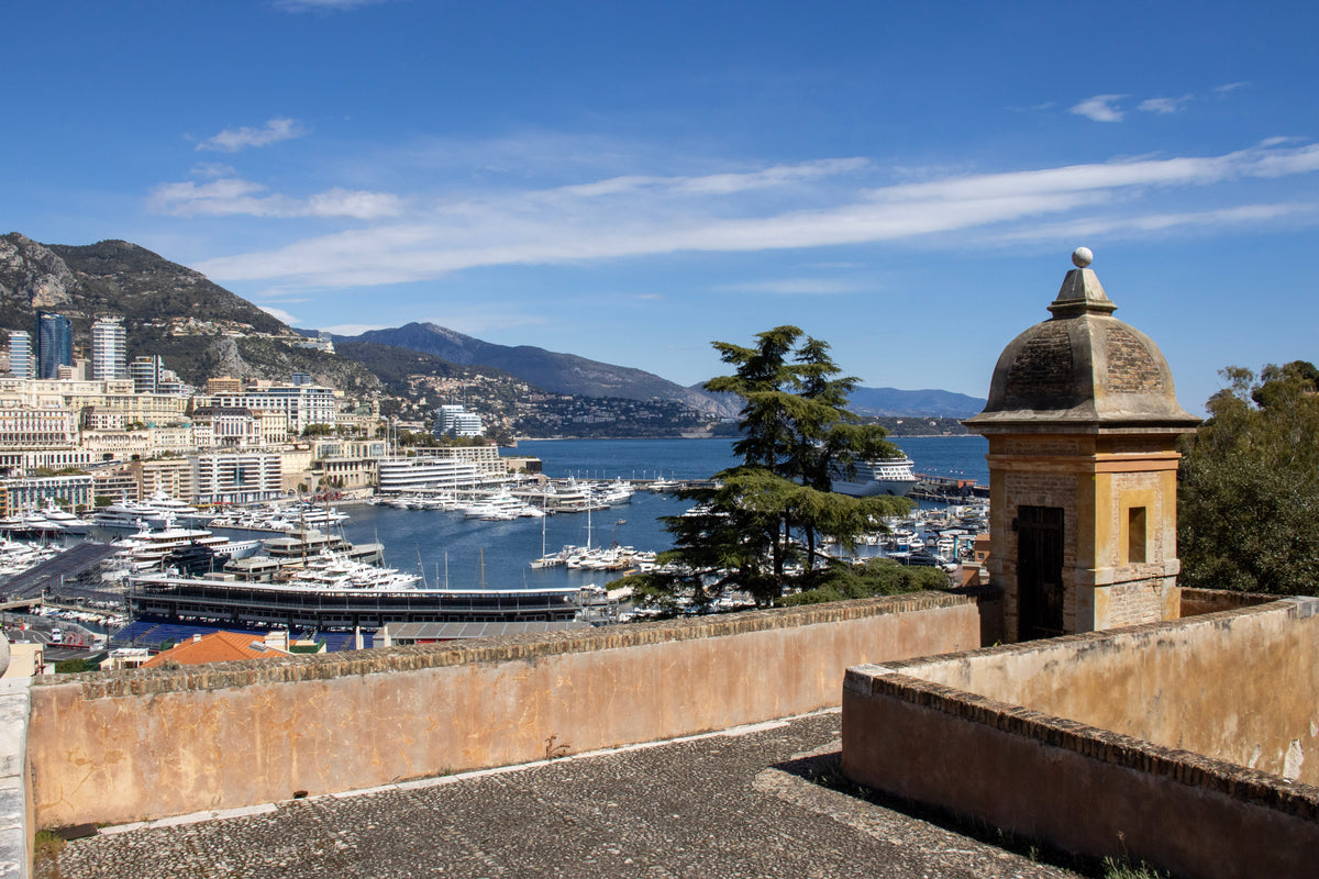 Monte Carlo Marina from Above – Monaco