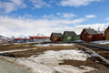 Colorful Arctic Homes, Svalbard | Original Fine Art Photography | Polar Landscape Wall Art